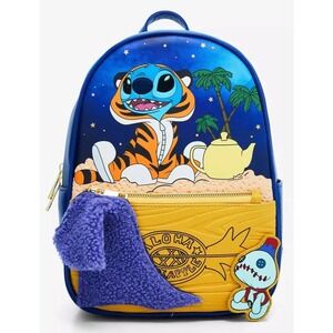 Her Universe Disney Lilo and Stitch Aladdin Rajah Mini Backpack Exclusive